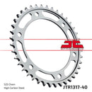 Rear Sprocket Steel Natural For Honda CBR 1000 RR 2017-2023 - 40T