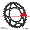 Rear Sprocket Steel Black For BMW S 1000 RR 2010-2012 - 44T