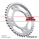 Rear Sprocket Steel Natural For Honda CBF 125 2009-2015 - 41T