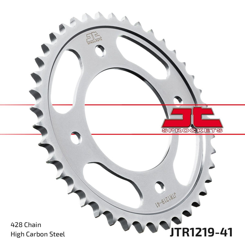 Rear Sprocket Steel Natural For Honda CBF 125 2009-2015 - 41T