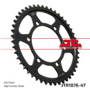 Rear Sprocket Steel Black For Suzuki GSX-R 1000 2011-2018 - 47T