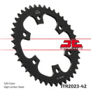 Rear Sprocket Steel Black For Royal Enfield METEOR 350 ABS 2021-2024 - 42T