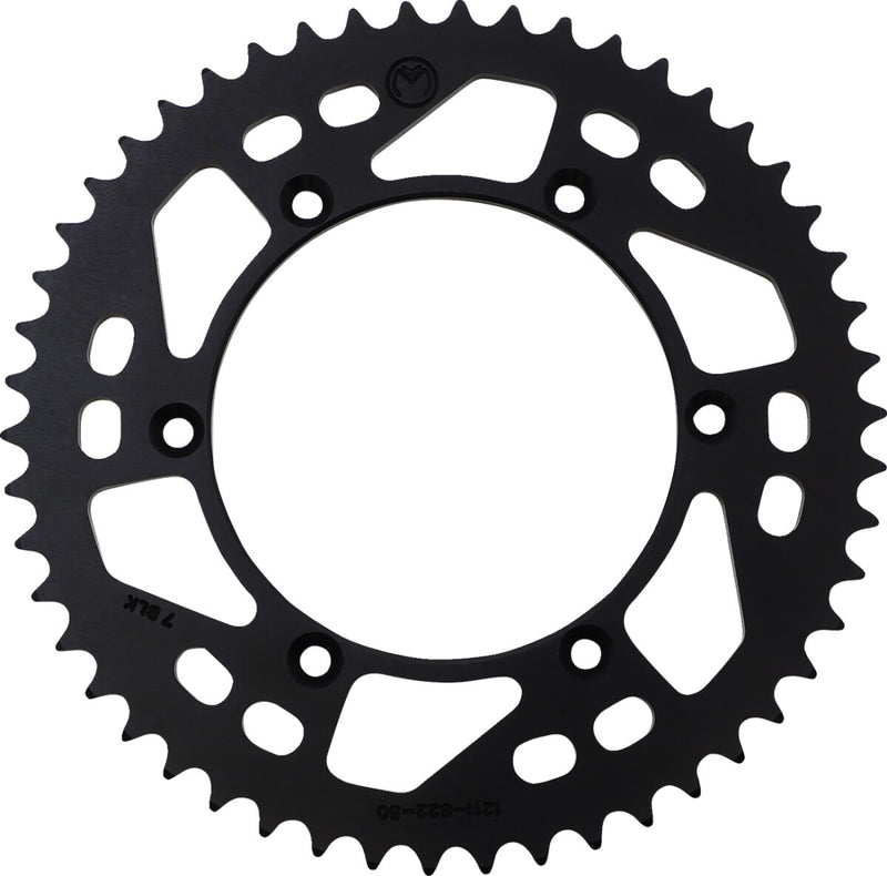 Rear Aluminum Sprocket Black For Beta RR 498 2012-2013