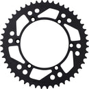 Rear Aluminum Sprocket Black For Kawasaki KDX 220 R 1997-2005
