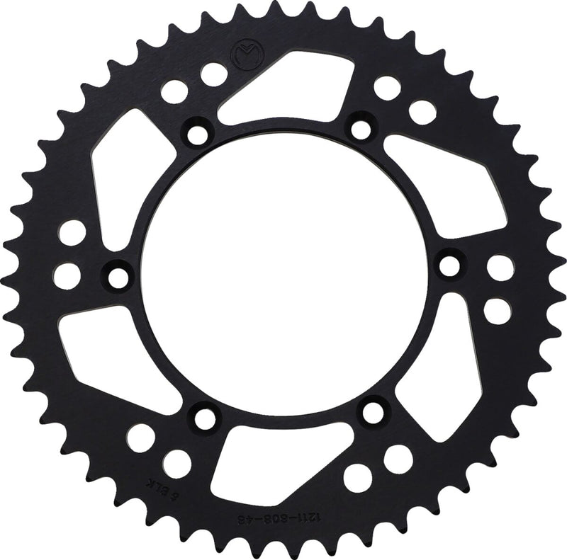 Rear Aluminum Sprocket Black For Kawasaki KLX 400 R 2003-2004