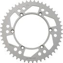 Rear Aluminum Sprocket Silver For Kawasaki KDX 175 1980-1982