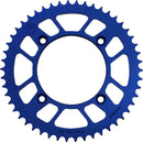 Rear Aluminum Sprocket Blue For Suzuki RM 80 1982-2001 - 50