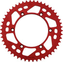 Rear Aluminum Sprocket Red For Beta RR 250 2006-2007 - 50