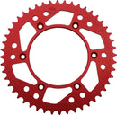 Rear Sprocket 520 Pitch Red / Aluminum For Beta RR 300 2T E3 2013-2016 - 48 T
