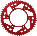 Rear Sprocket 520 Pitch Red / Aluminum For Beta RR 250 2013-2024 - 51 T
