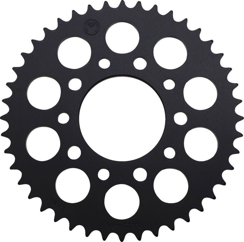 Rear Aluminum Sprocket Black For Honda CB 350 S 1986-1988