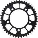 Rear Sprocket 525 Pitch Black / Aluminum - 44 T