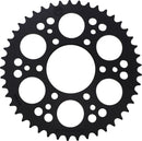 Rear Aluminum Sprocket Black For Kawasaki KLE 650 2007-2015