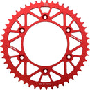 Rear Sprocket Red For Honda CR 125 R 1982-2007 - 49T