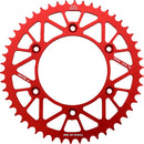 Rear Sprocket Red For Honda CR 125 R 1982-2007 - 50T