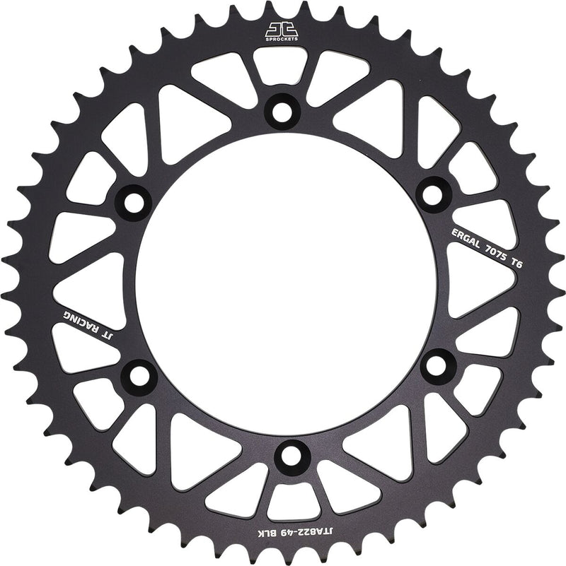 Rear Sprocket Black For Suzuki PE 250 1977-1980 - 49T