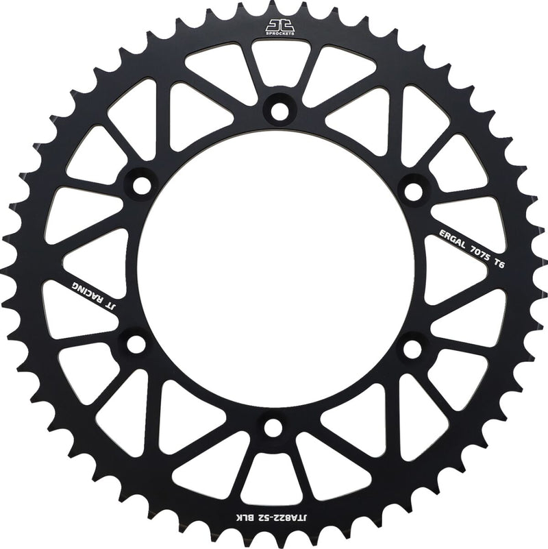 Rear Sprocket Black For Suzuki PE 250 1977-1980 - 52T