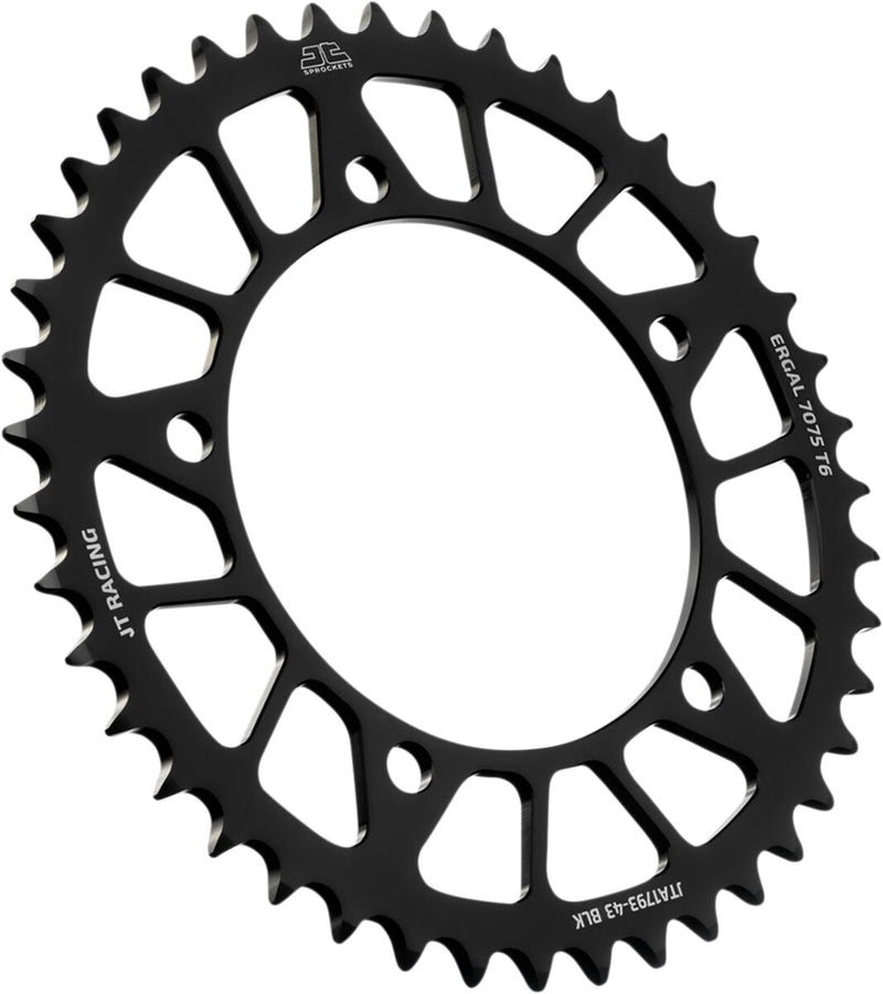 RaceLite Aluminum Rear Sprocket Black For Suzuki GSX-R 750 2000-2010 - 43T