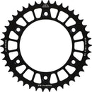 Rear Sprocket Black For Honda CR 125 R 1982-2007 - 42T