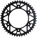 Rear Sprocket Black For Honda CR 125 R 1982-2007 - 46T