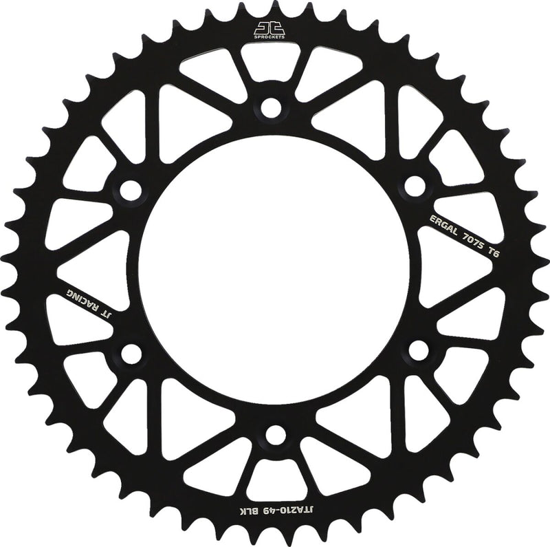 Rear Sprocket Black For Honda CR 125 R 1982-2007 - 49T