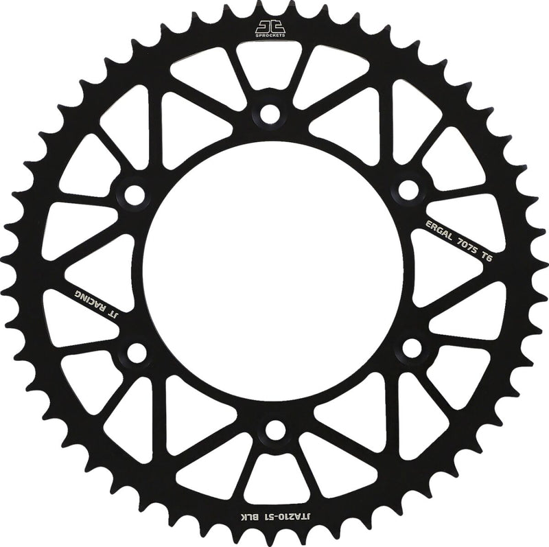 Rear Sprocket Black For Honda CR 125 R 1982-2007 - 51T