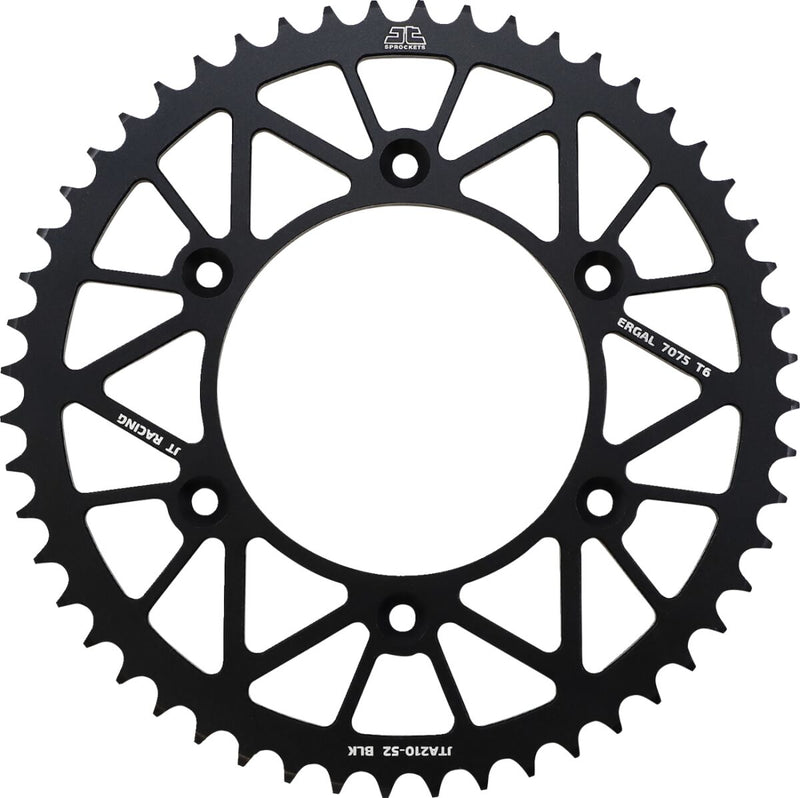 Rear Sprocket Black For Honda CR 125 R 1982-2007 - 52T