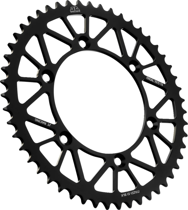 Rear Sprocket Black For Honda XR 500 1979-1980 - 51T