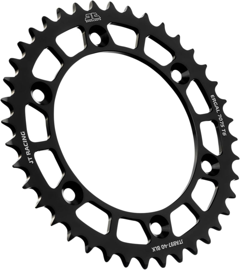 RaceLite Aluminum Rear Sprocket Black For KTM EXC 600 LC4 1988-1993 - 40T