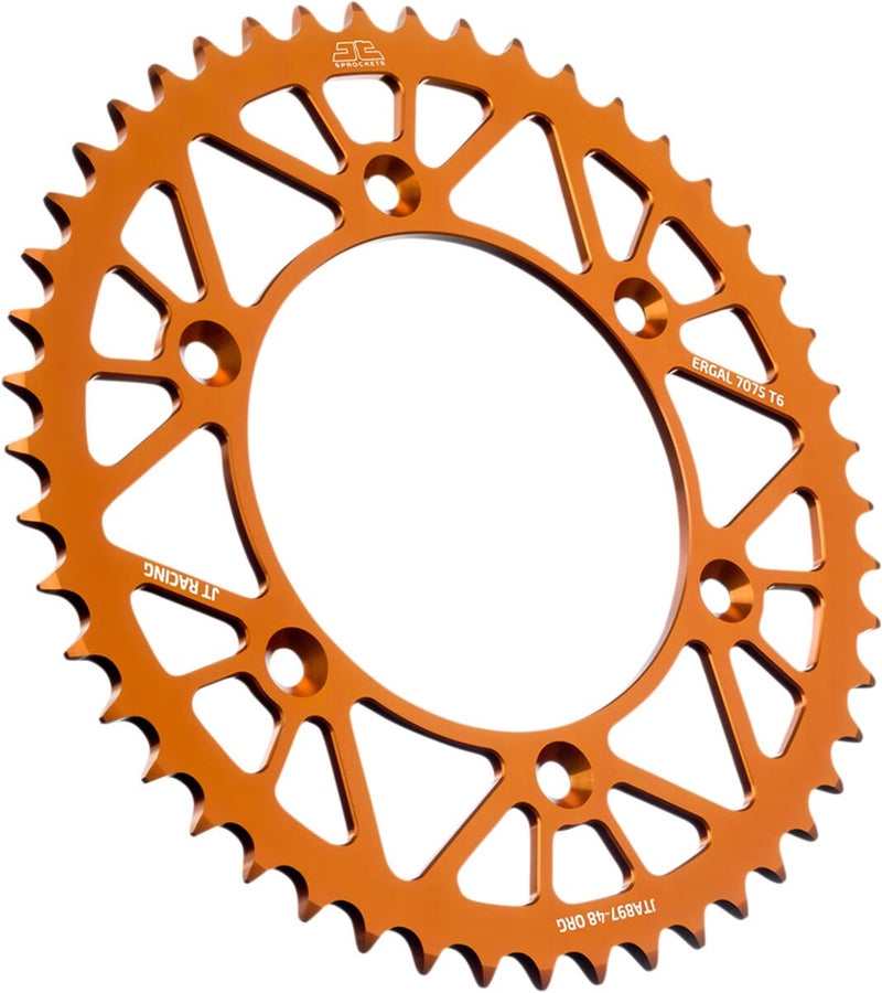 RaceLite Aluminum Rear Sprocket Orange For KTM EXC 600 LC4 1988-1993 - 48T