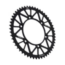 Rear Sprocket Self-Cleaning, Lightweight Black For Suzuki RM 100 1979-1982 - 52T