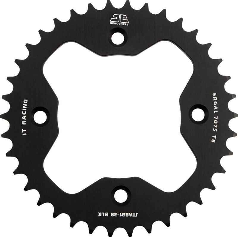 RaceLite Aluminum Rear Sprocket Black For KTM XC 450 ATV 2008-2012 - 38T