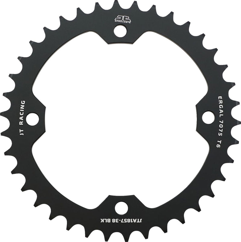 RaceLite Aluminum Rear Sprocket Black For Yamaha YFM 350 X 1987-1988 - 38T
