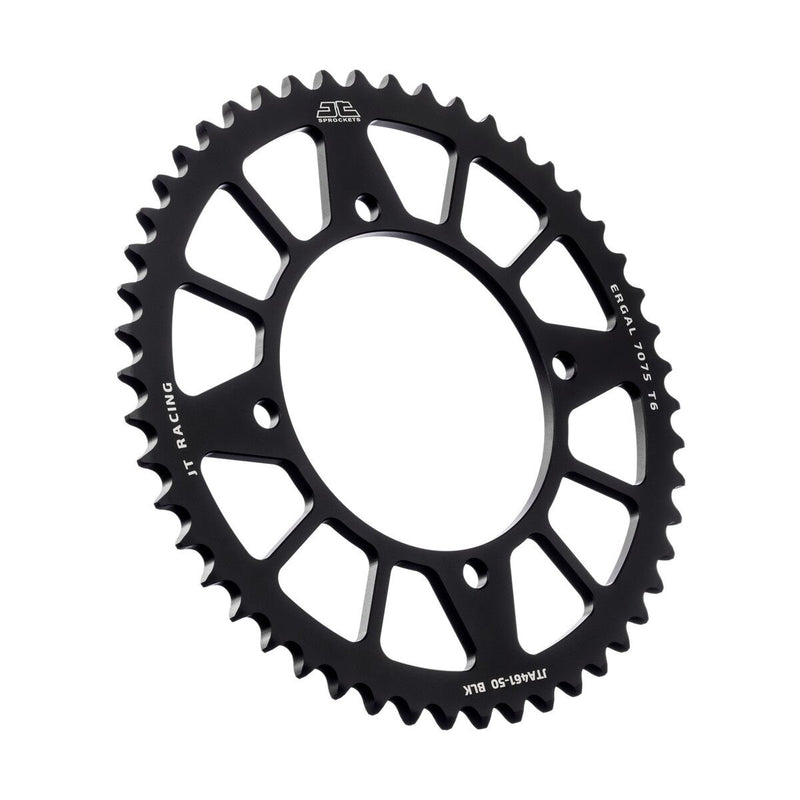 Aluminum Rear Sprockets Black For Kawasaki KX 80 17/14 1998-2000 - 50T