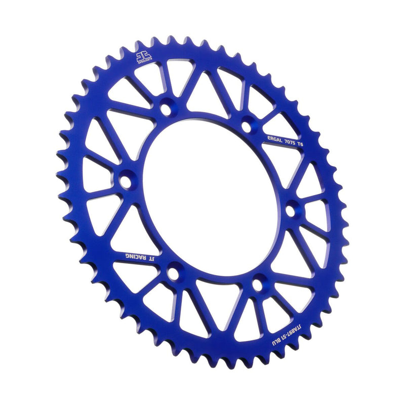 Aluminum Rear Sprockets Blue For KTM EXC 300 1990-2017 - 51T