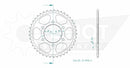 Standard Sprocket Rear 525 Black For Kawasaki Ninja 1000 SX ABS 2024