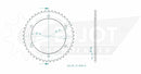 Standard Sprocket Rear 525 Black For Aprilia ETV 1000 2002-2005