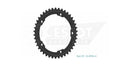 Standard Sprocket Rear 525 Black For Kawasaki H2R 1000 2020-2021