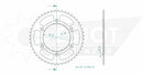 Standard Sprocket Rear 520 Black For Beta RR 125 2018-2022