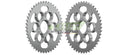 Standard Sprocket Rear 520 Zinc Plated For Ducati STREETFIGHTER V2 955 ABS 2022-2023