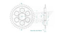 Standard Sprocket Rear 520 Zinc Plated For Ducati PANIGALE 1199 2013-2013