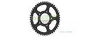 Standard Sprocket Rear 520 Black For Mash SIDE FORCE 400 2021-2024