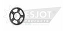 Standard Sprocket Rear 520 Black For Zontes 125 G1 ABS 2021-2023