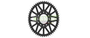 Standard Sprocket Rear 520 Black For Hyosung GV 300 S ABS 2024