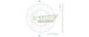 Standard Sprocket Rear 520 Black For Benelli TRK 702 ABS 2024