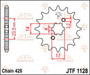 Front Sprocket Natural For Aprilia RS 50 1996-2013