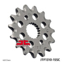 Front Sprocket MX Self-Cleaning, Lightweight Natural For Honda CRF 150 R 2007-2025 - 15T