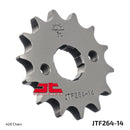 Front Sprocket Natural For Derbi SENDA 125 R 2004-2008