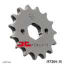 Front Sprocket Natural For Derbi SENDA 125 SM 2004-2007