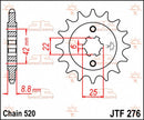 Front Sprocket Steel For Honda CB 250 ND 1982